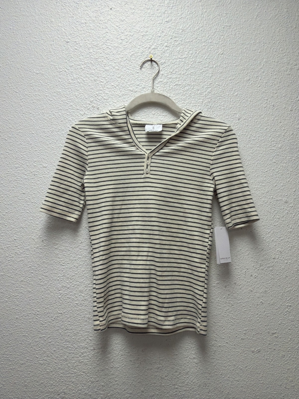 Kids PacSun Stripped Hooded Top Size Medium #845